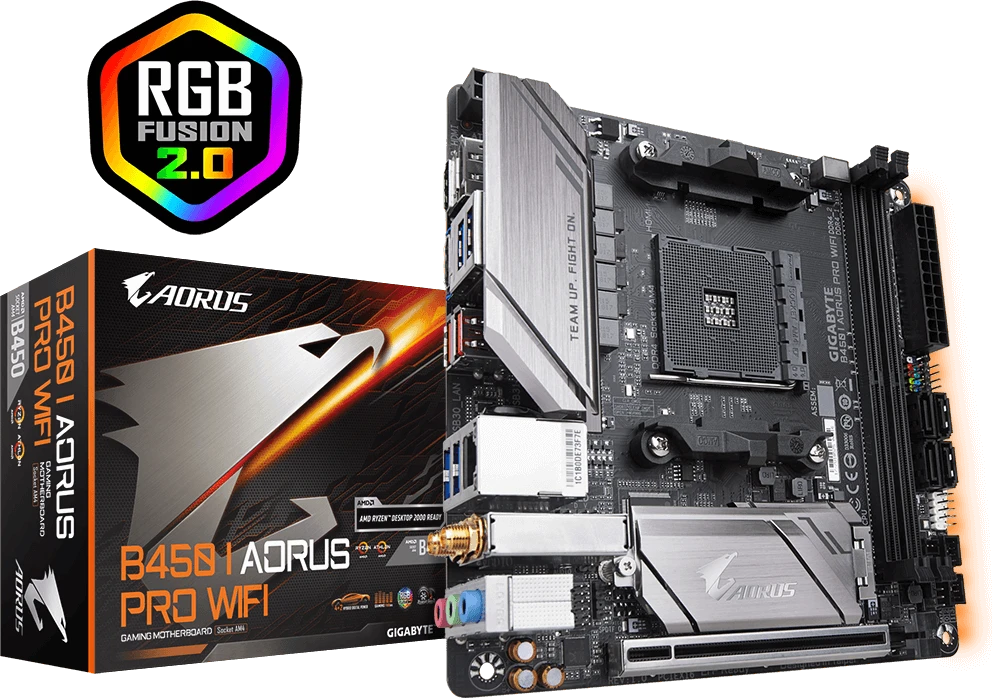 Gigabyte B450 I AORUS PRO WIFI (Rev. 1.0)